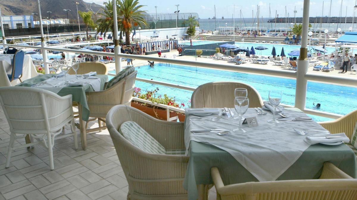 Instalaciones del Club Náutico de Tenerife, situado en Santa Cruz.