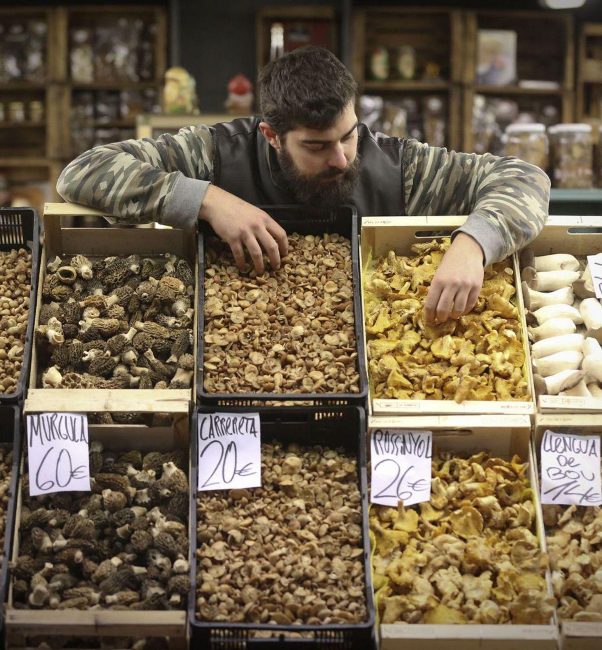 Tanca la parada de bolets de la Boqueria per reinventar-se Tanca la parada de bolets de la Boqueria per reinventar-se