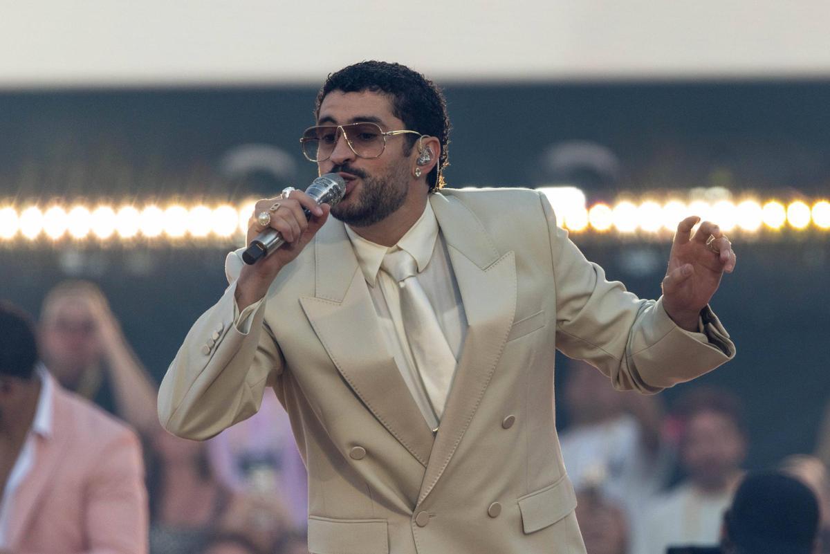 Primer concierto de Bad Bunny en el estadio Lluis Companys de Barcelona