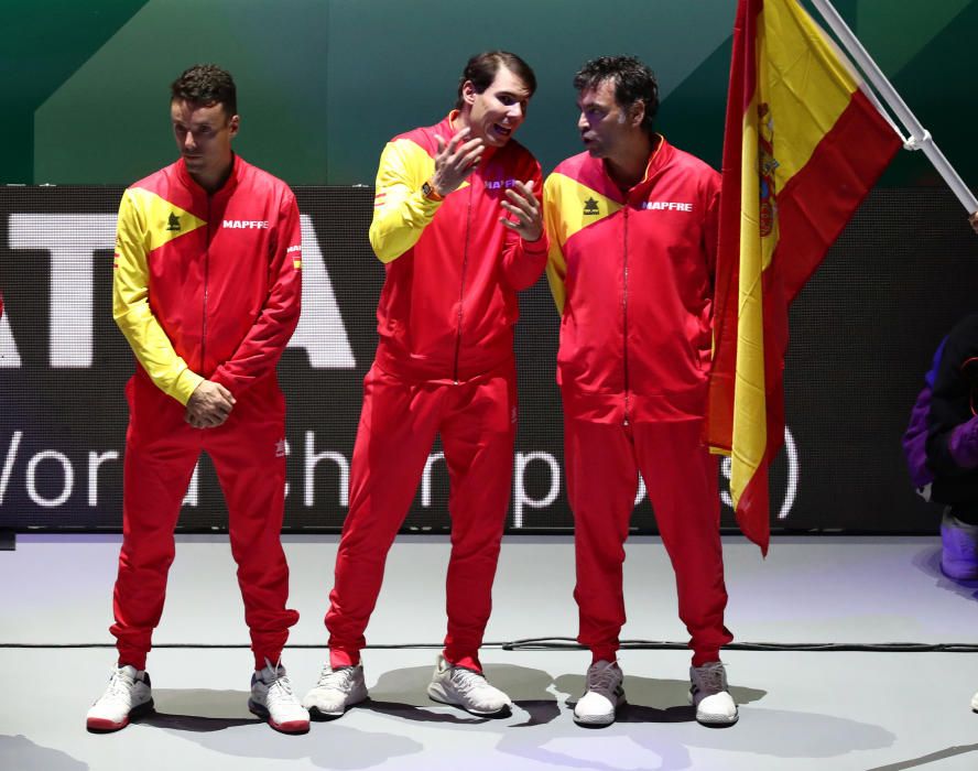 Ceremonia inaugural de la nueva Copa Davis
