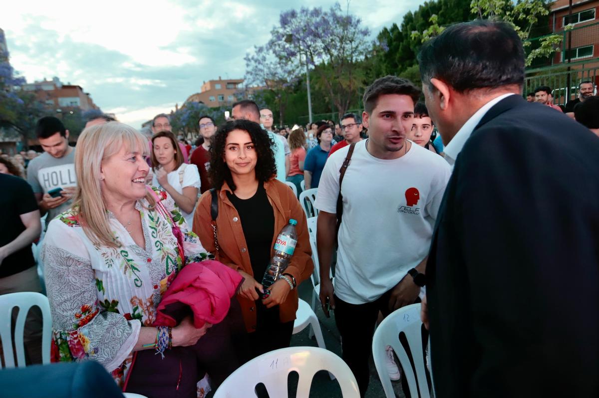 FOTOS: El Palmar sigue en directo la victoria de Alcaraz