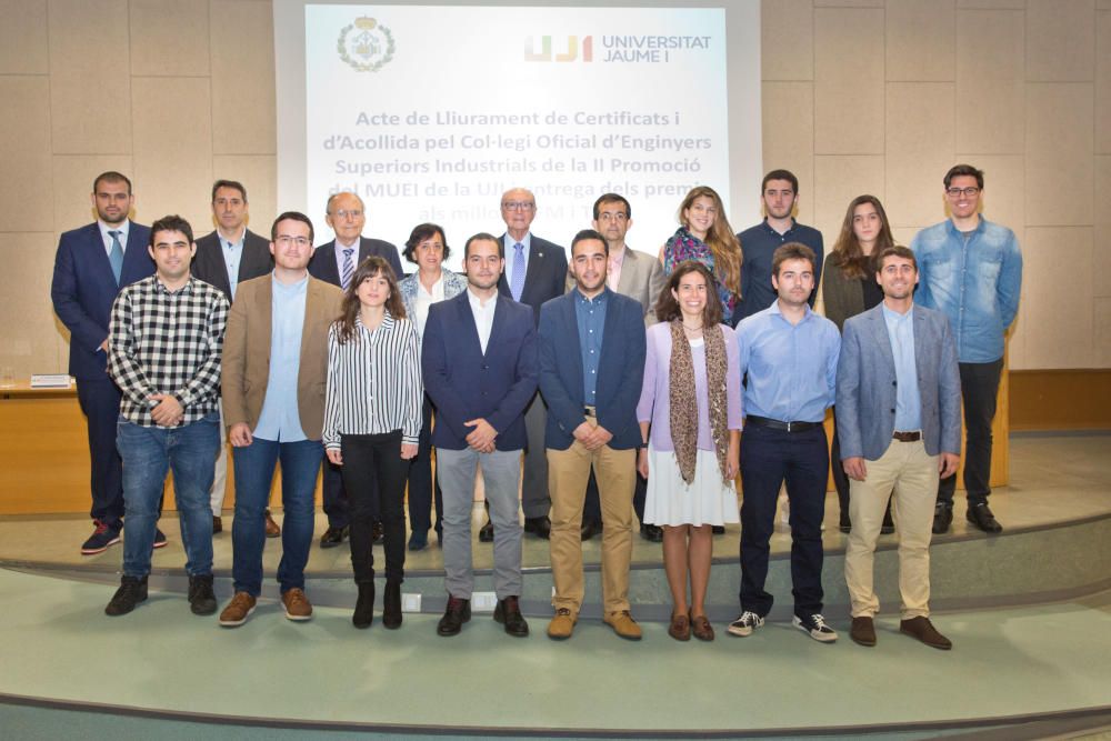 La UJI premia los mejores TFM y TFG en Ingeniería Industrial