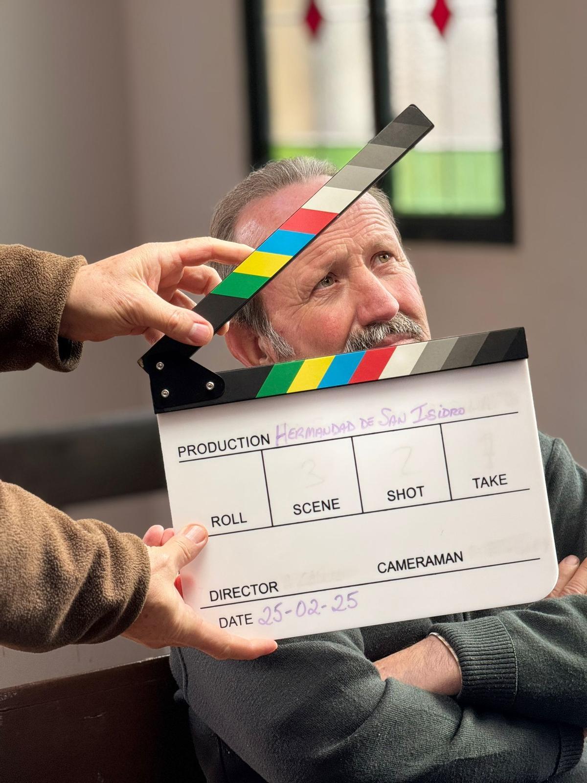 Antonio Muñoz, presidente de la Hermandad de San Isidro de Los Santos de Maimona