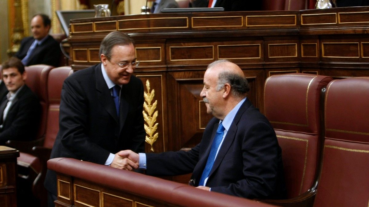 Florentino Pérez y Vicente del Bosque