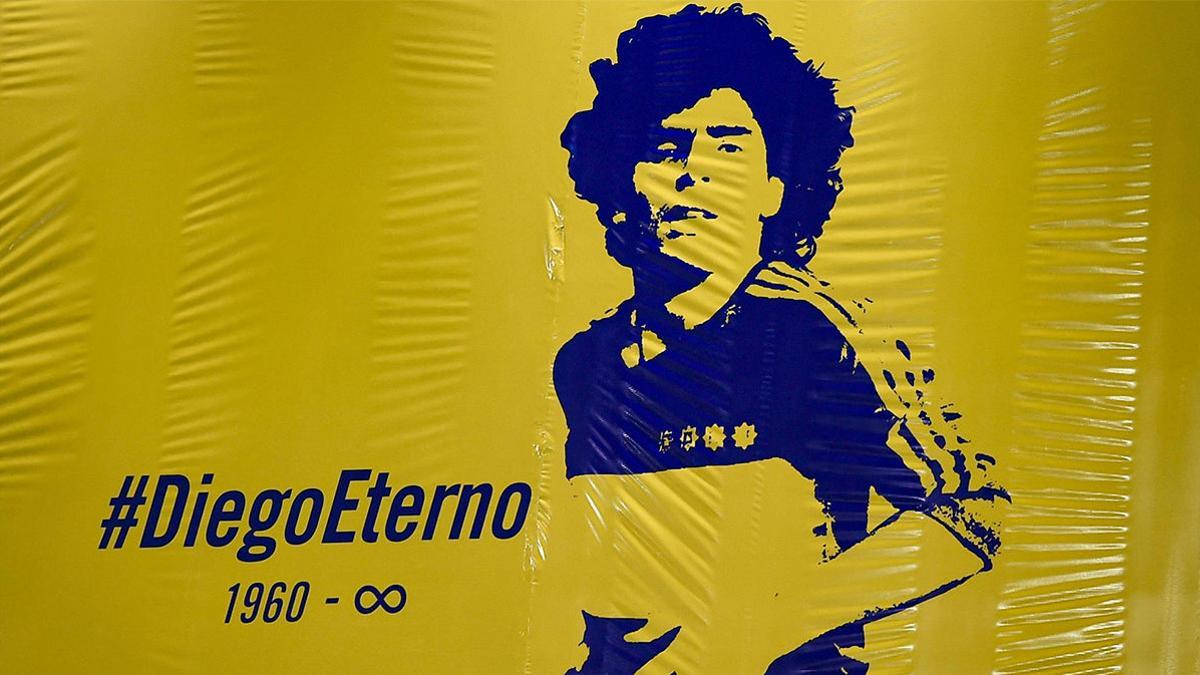 El homenaje de Boca a Maradona que pone los pelos de punta