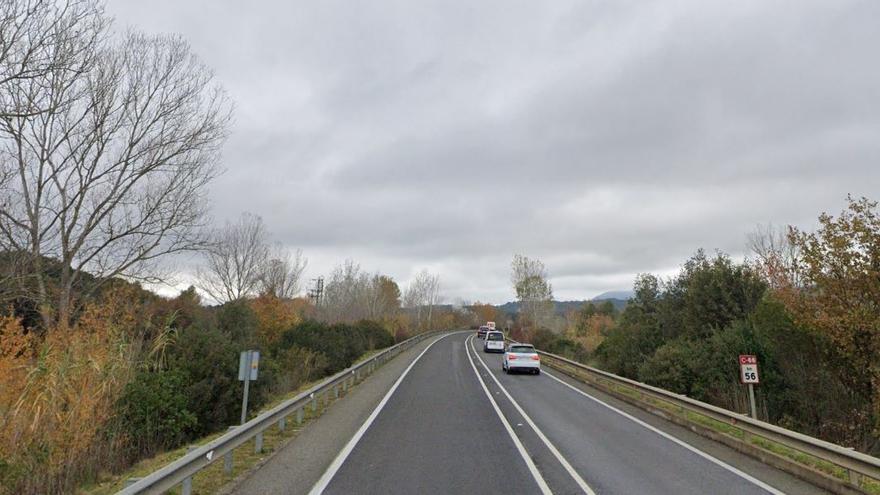 La tifarada de la carretera Besalú-Cornellà de Terri