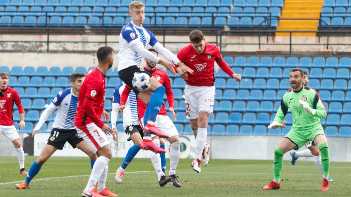 Hercules - La Nucía, image of the match. Hercules - La Nucía, image of the match.