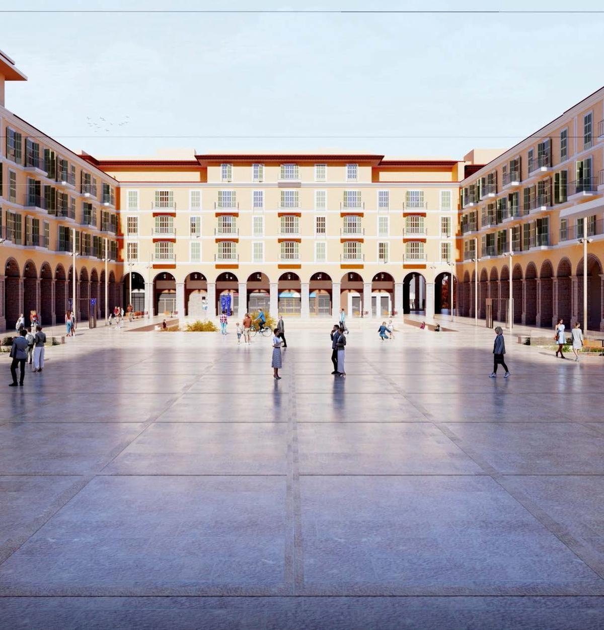 Así será la nueva plaza Mayor de Palma
