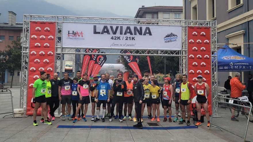 Doscientos atletas &quot;corrieron en el paraíso&quot;, en la Maratón de Laviana