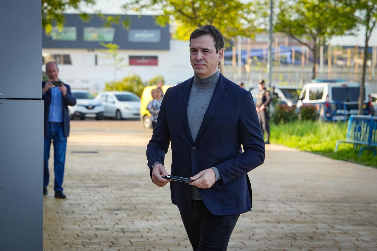 David Sánchez declara en los juzgados de Badajoz