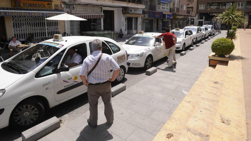 Taxistas en Torrevieja