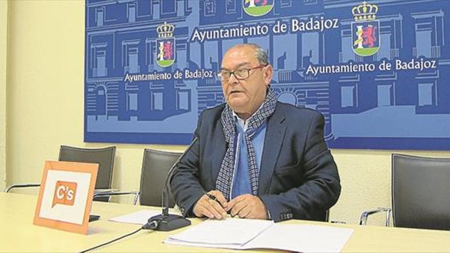 C’s propone reducir el impuesto de rodaje un 10% y el IBI un 5% en Badajoz