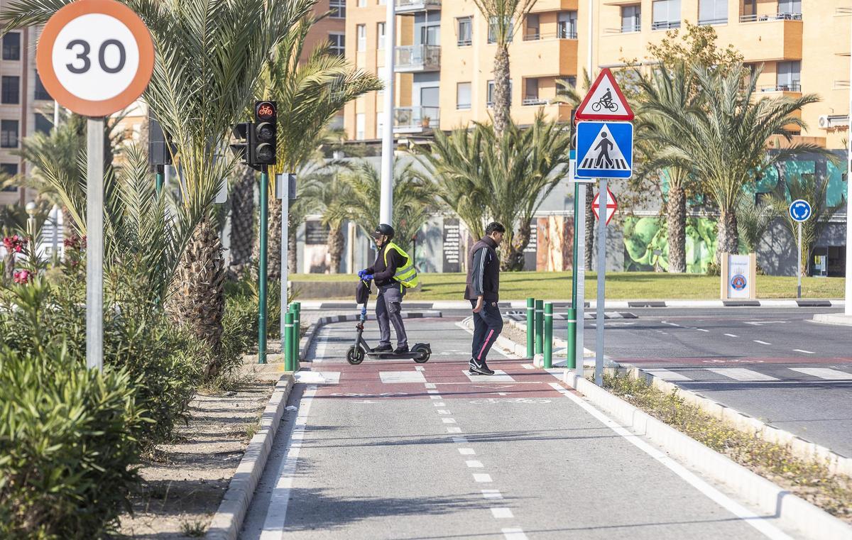 Zona de tránsito que se verá modificada por estética y seguridad