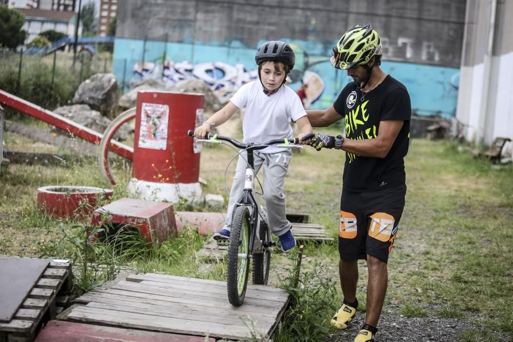 Curso de iniciación al biketrial en Gijón