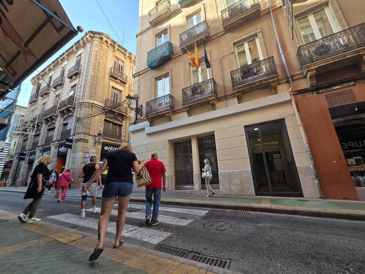 Oficinas de la Entidad Valenciana de Vivienda y Suelo (Evha) en Alicante.