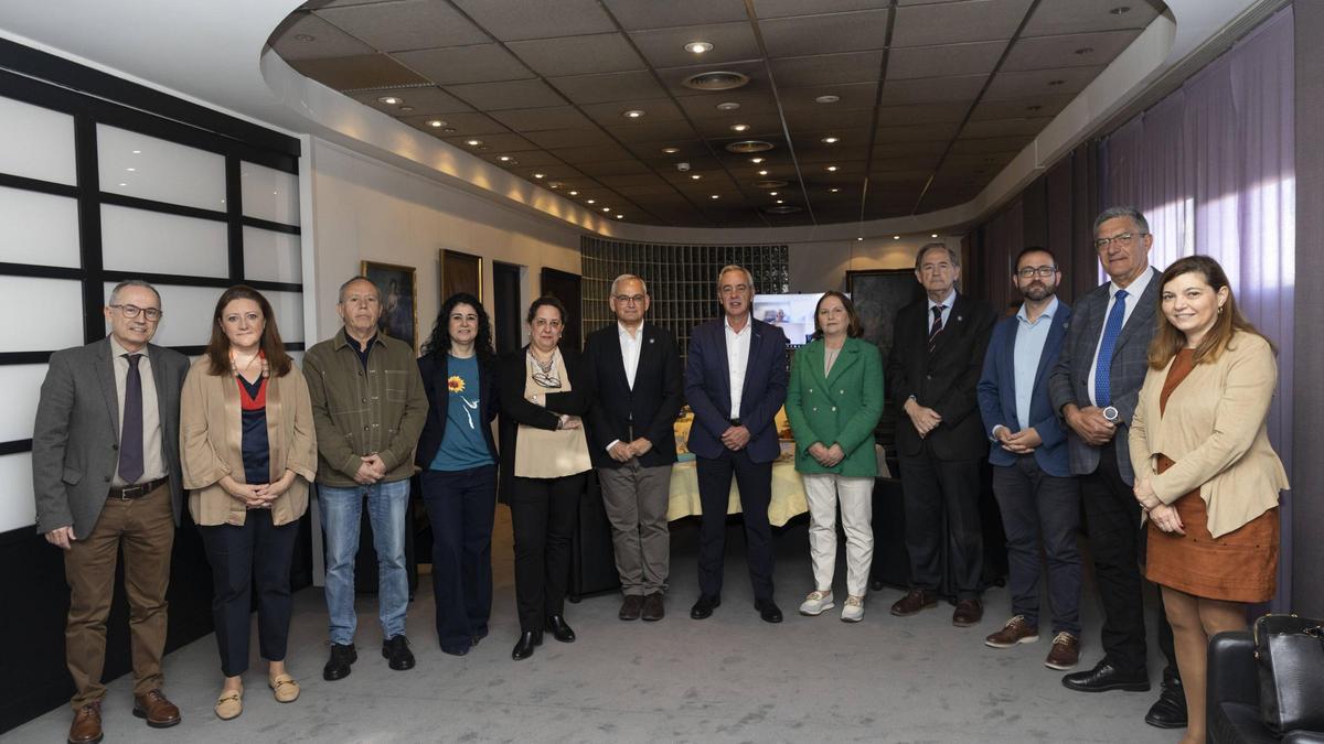Miembros del consejo valenciano del Foro Económico y Social del Mediterráneo