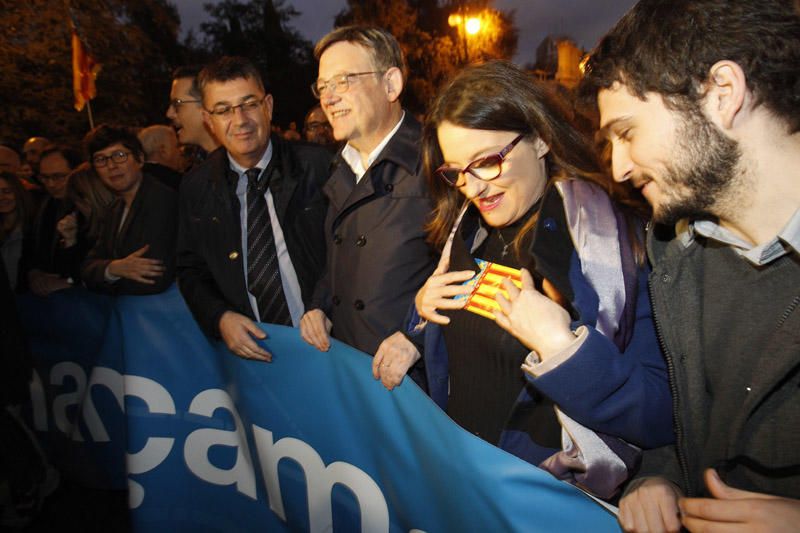 Manifestación por la financiación en València