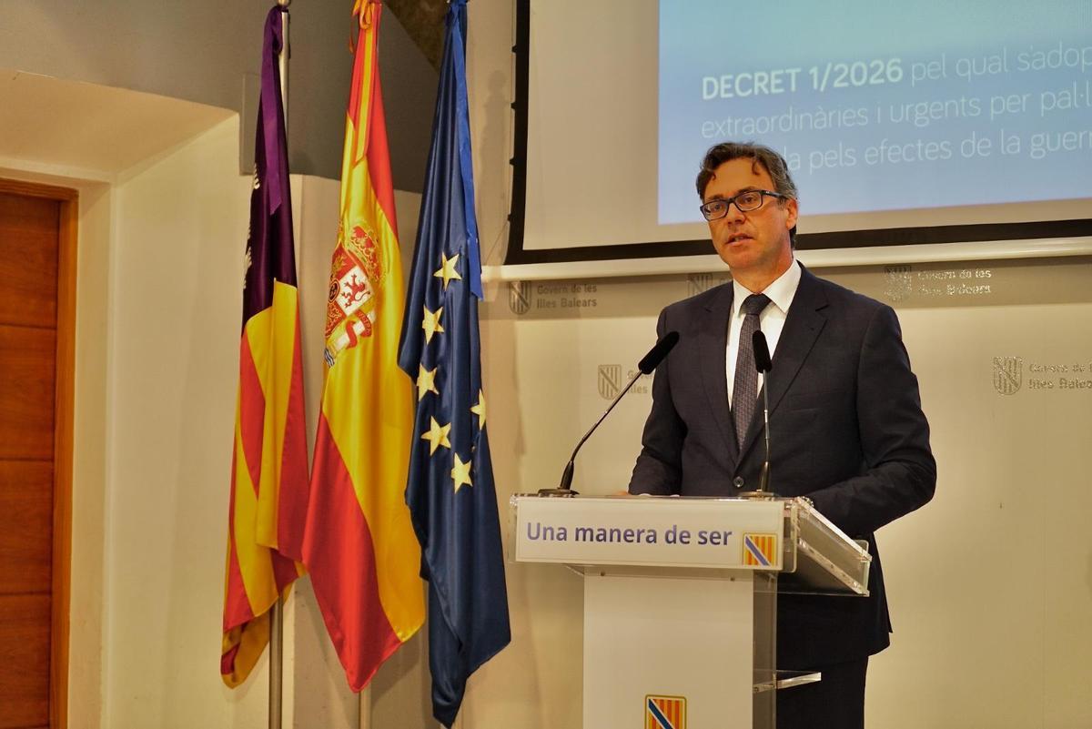 El portavoz y vicepresidente del Govern, Antoni Costa.