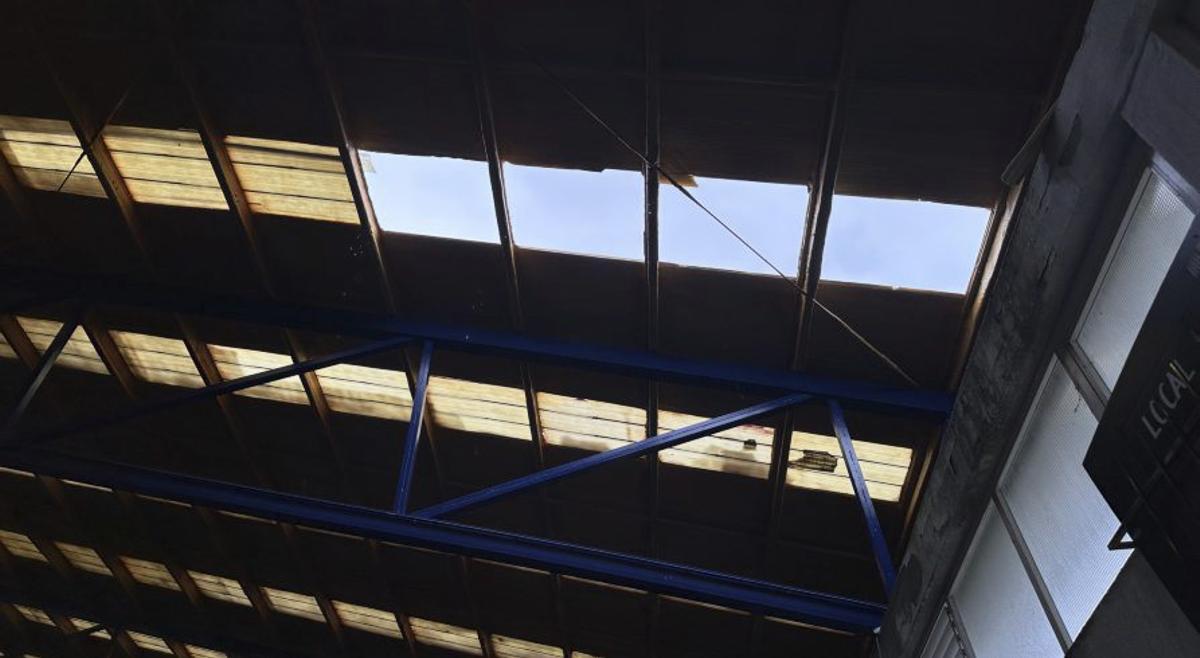 La zona donde volaron las placas. | FdV