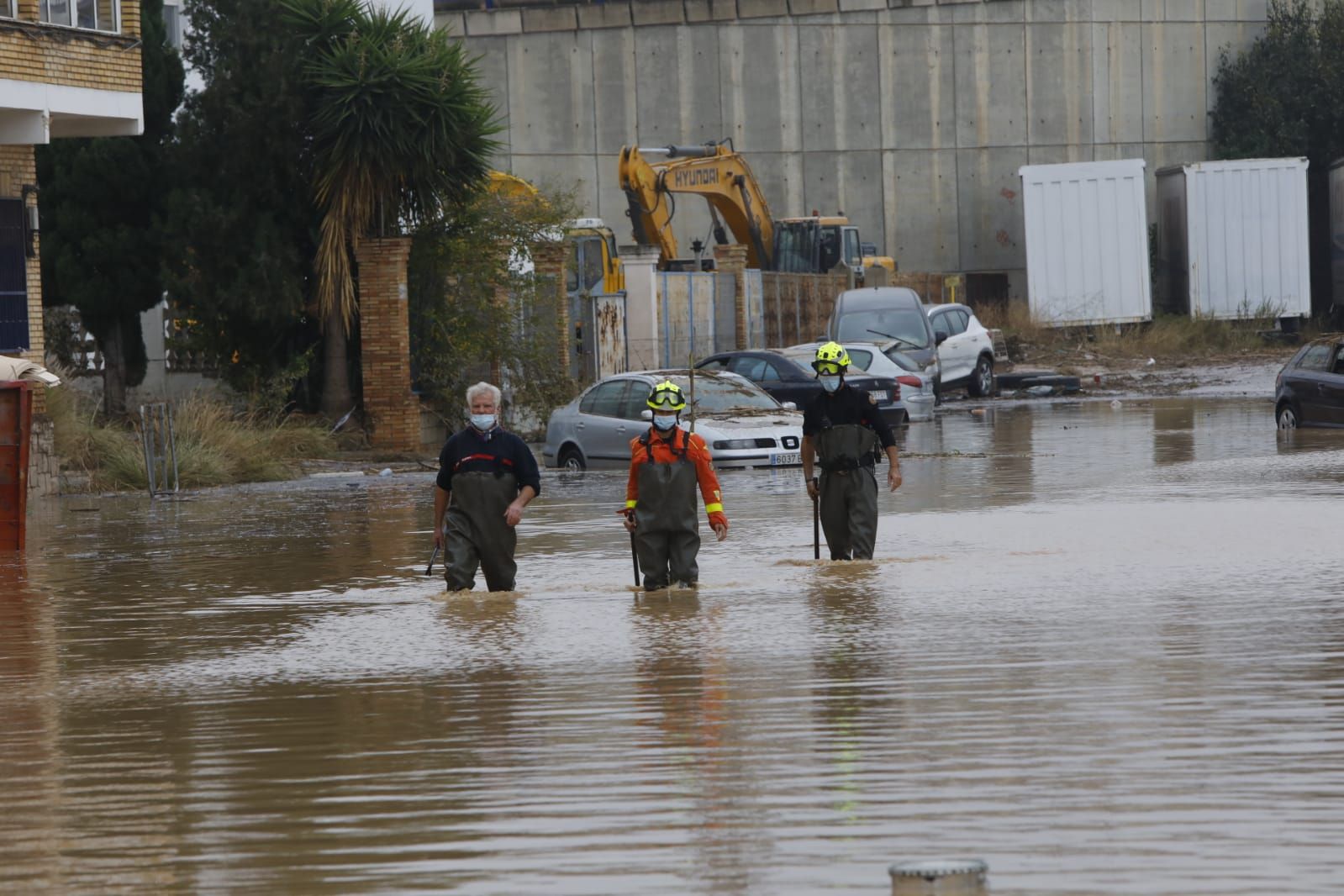 Daños en el polígono Vereda Sud de Beniparell