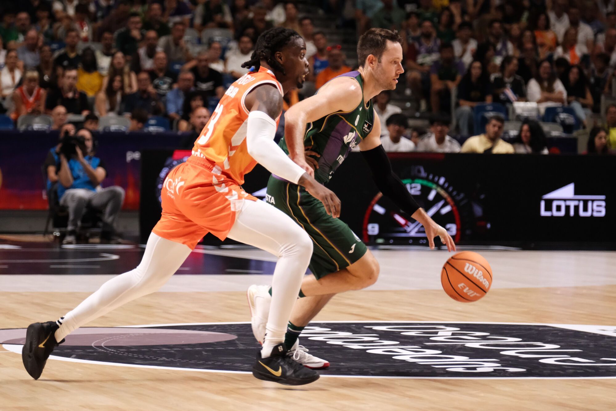 Unicaja - Valencia Basket en el Supercopa de Baloncesto 2025.