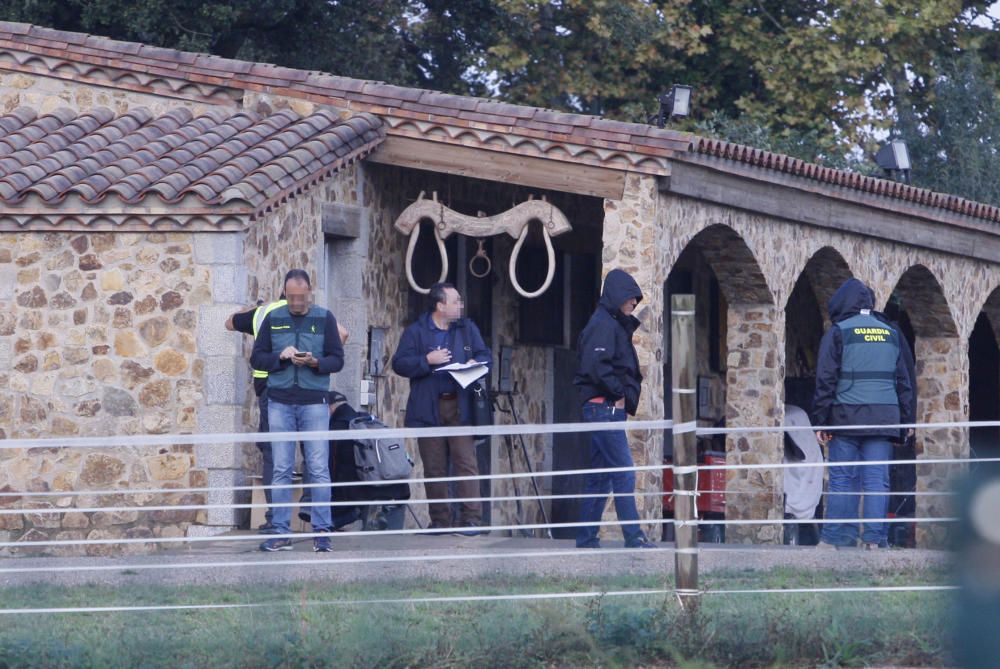 Macrooperatiu contra el tràfic de marihuana i el blanqueig de capitals - Maçanet de la Selva