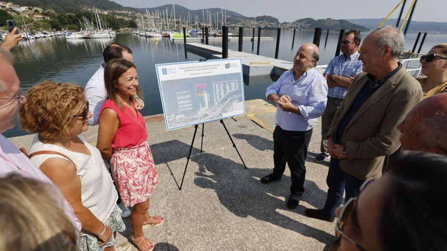 La titular de Mar visitó las obras en el muelle de San Adrián. | FdV