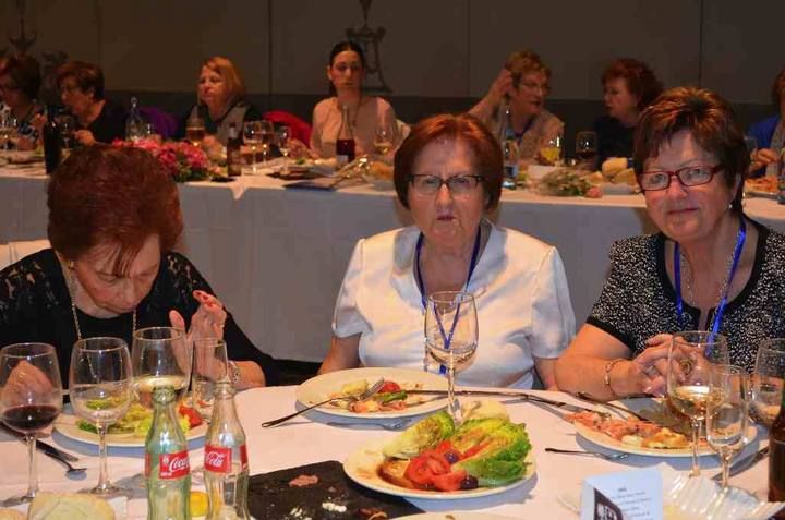 Almuerzo de la asociacion de viudas en Murcia