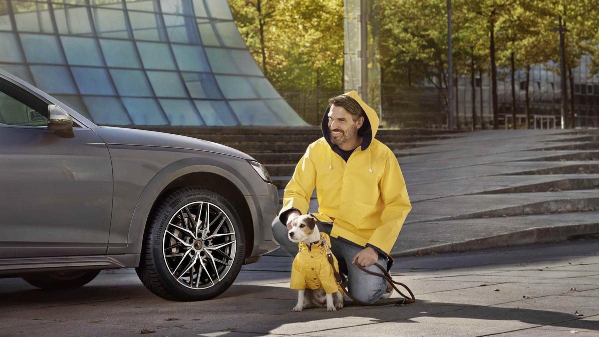 El neumático todo tiempo Continental AllSeasonContact 2 ofrece buen agarre y eficiencia en cualquier situación.