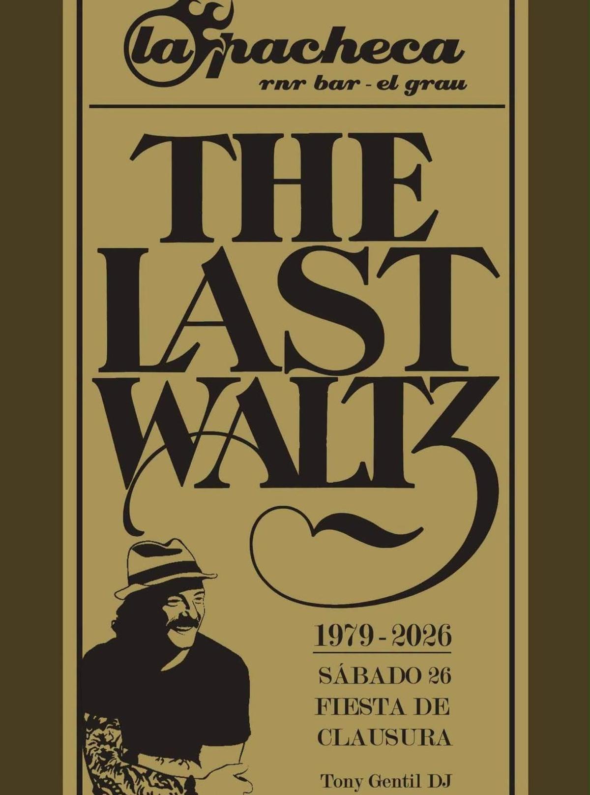 The last waltz: despedida de La Pacheca