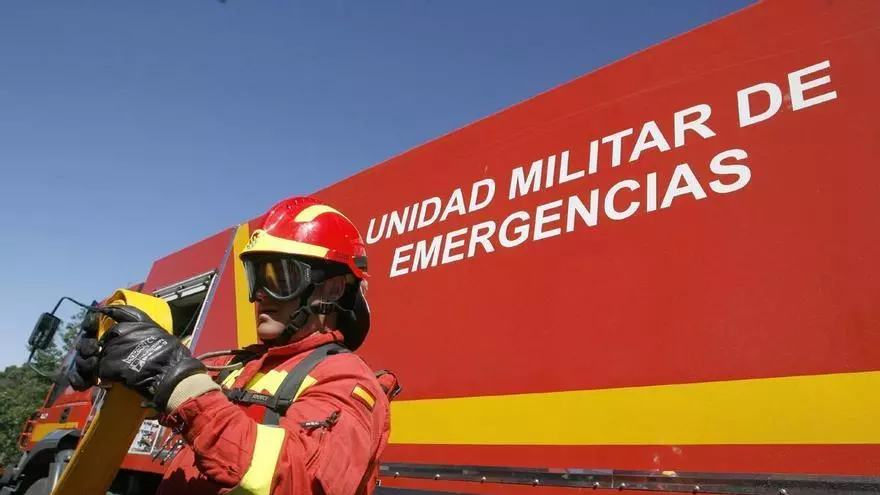 La UME envía a 200 militares y 60 vehículos a Cataluña por los incendios forestales