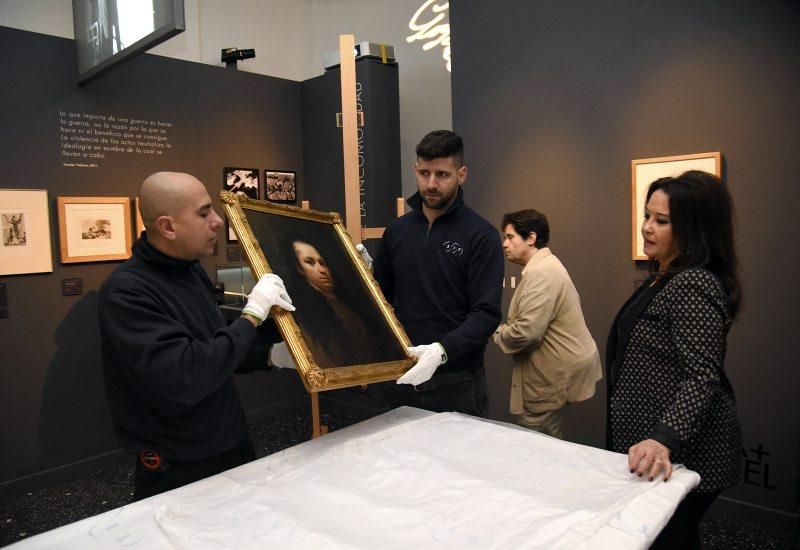 Presentación del primer autorretrato de Goya en su exposición con Buñuel en Madrid