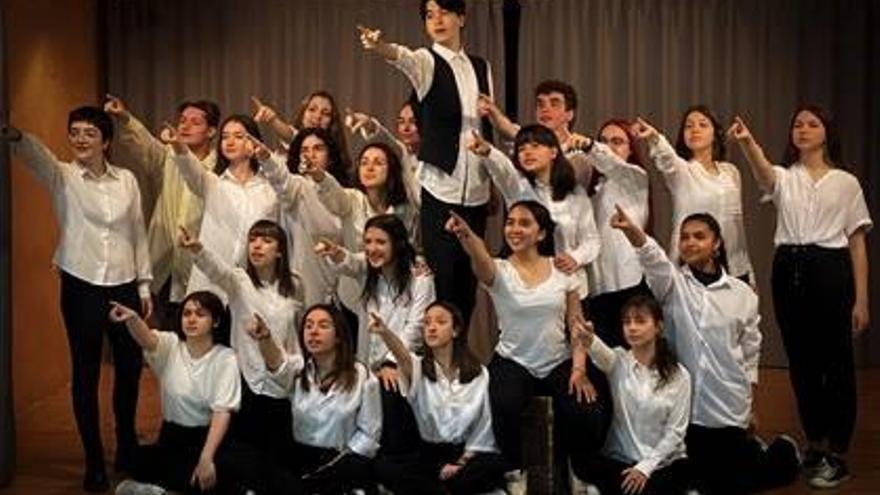 Los alumnos del Pedro de Luna interpretarán la última obra de Sanchis Sinisterra