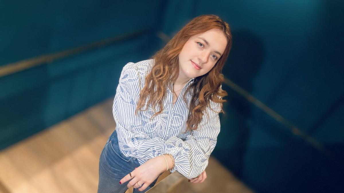 La escritora de novelas ‘young adult’ Autumn Woods, fotografiada en Barcelona con motivo de una visita promocional