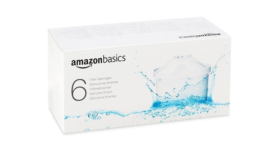 Amazon Basics, caja de 6 cartuchos de jarra