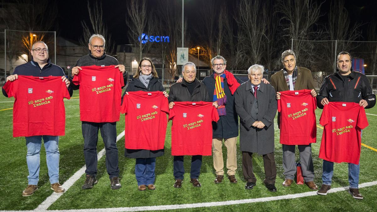 Otro momento del acto de la PB Blaugrana Sant Cugat