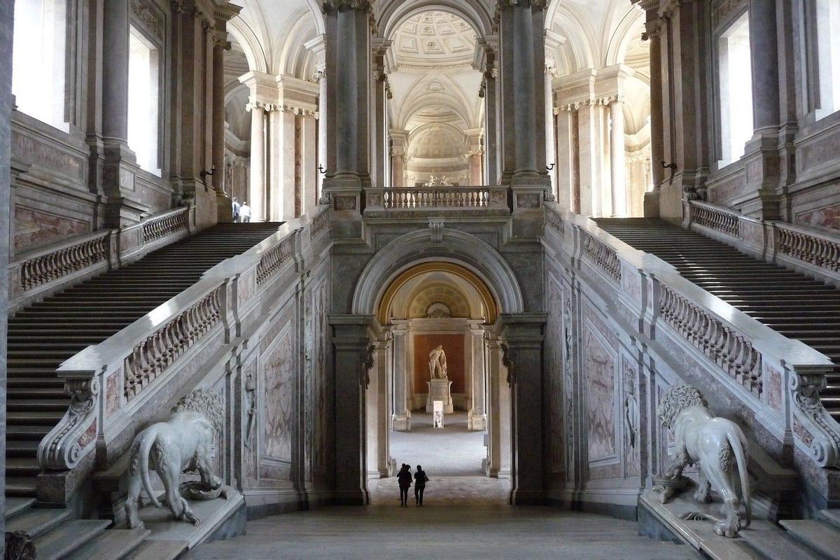 Palacio real de Caserta, Nápoles, Star Wars