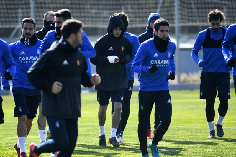 Entrenamiento del Real Zaragoza 24/2/2018