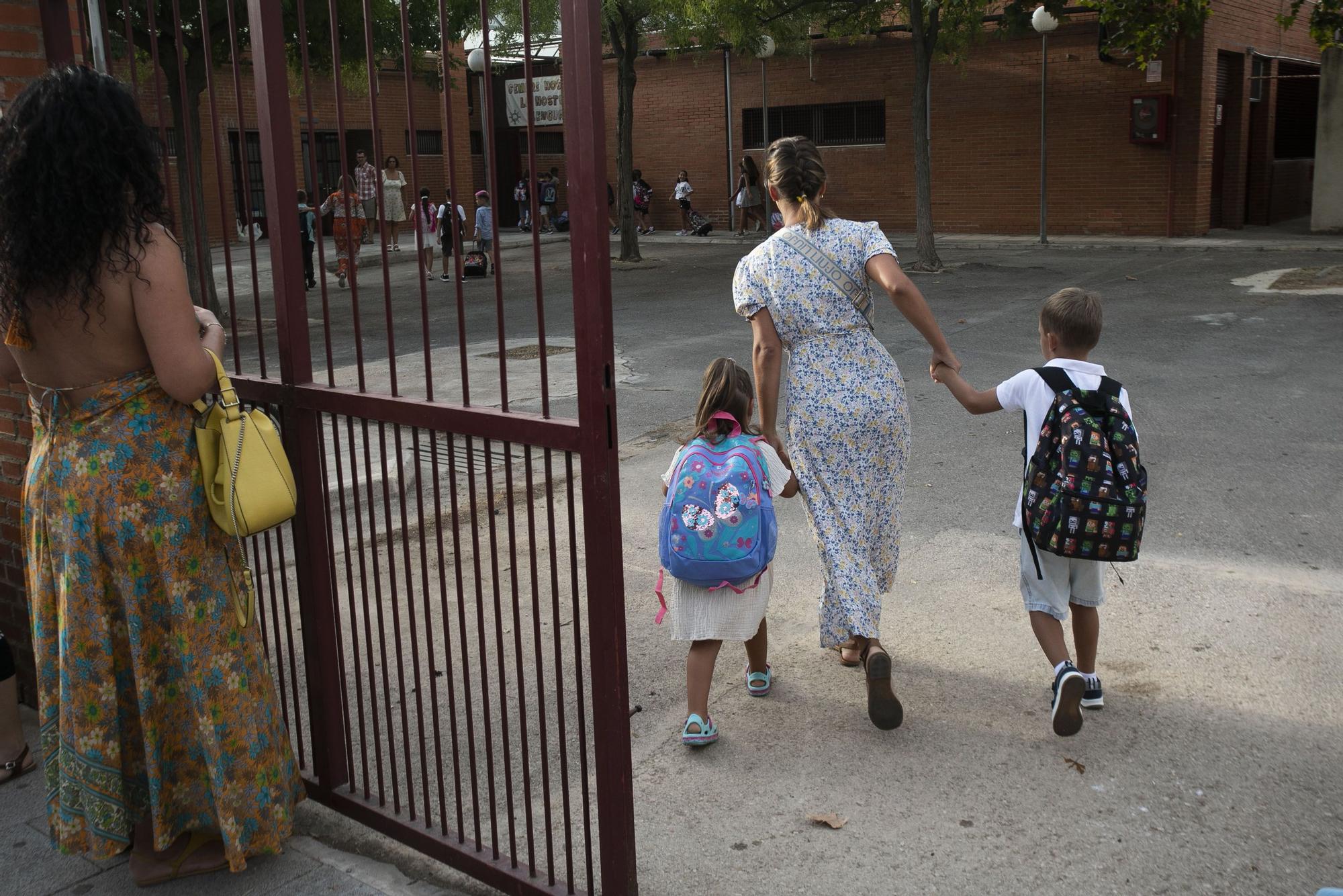 Comienzo del curso escolar 2022-2023 en la C. Valenciana