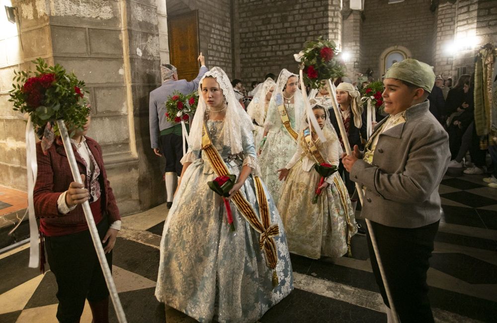 Ofrenda en Sagunt