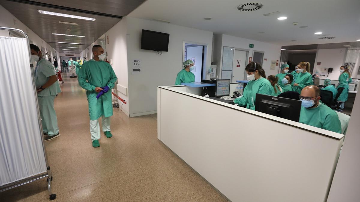 Servicio de Urgencias del Hospital del Vinalopó, en Elche, en una imagen de archivo