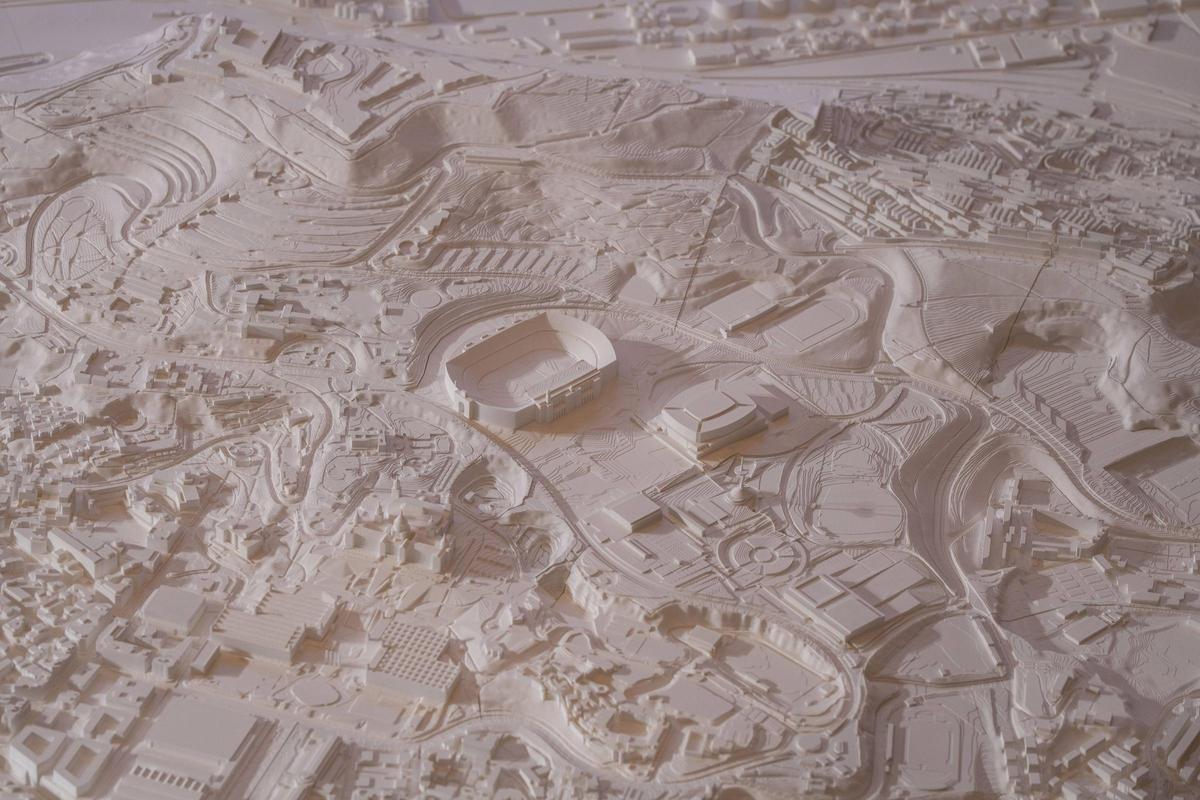 Presentación de la nueva maqueta del Pla de Barcelona 2026–2035.