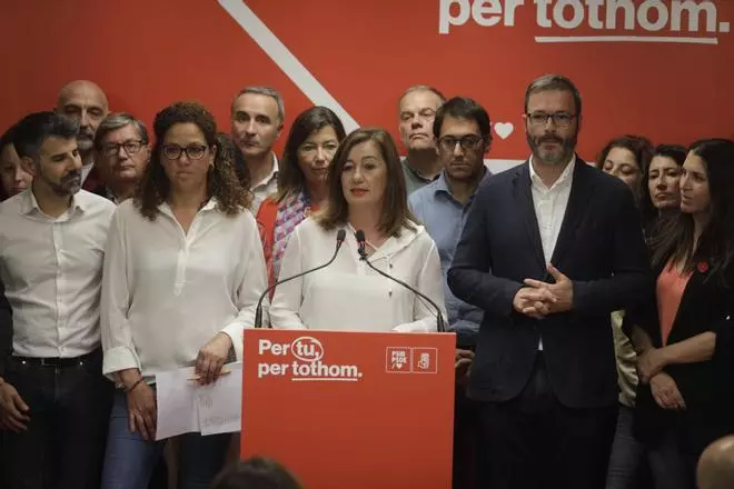 El PSOE balear, a la cola de España