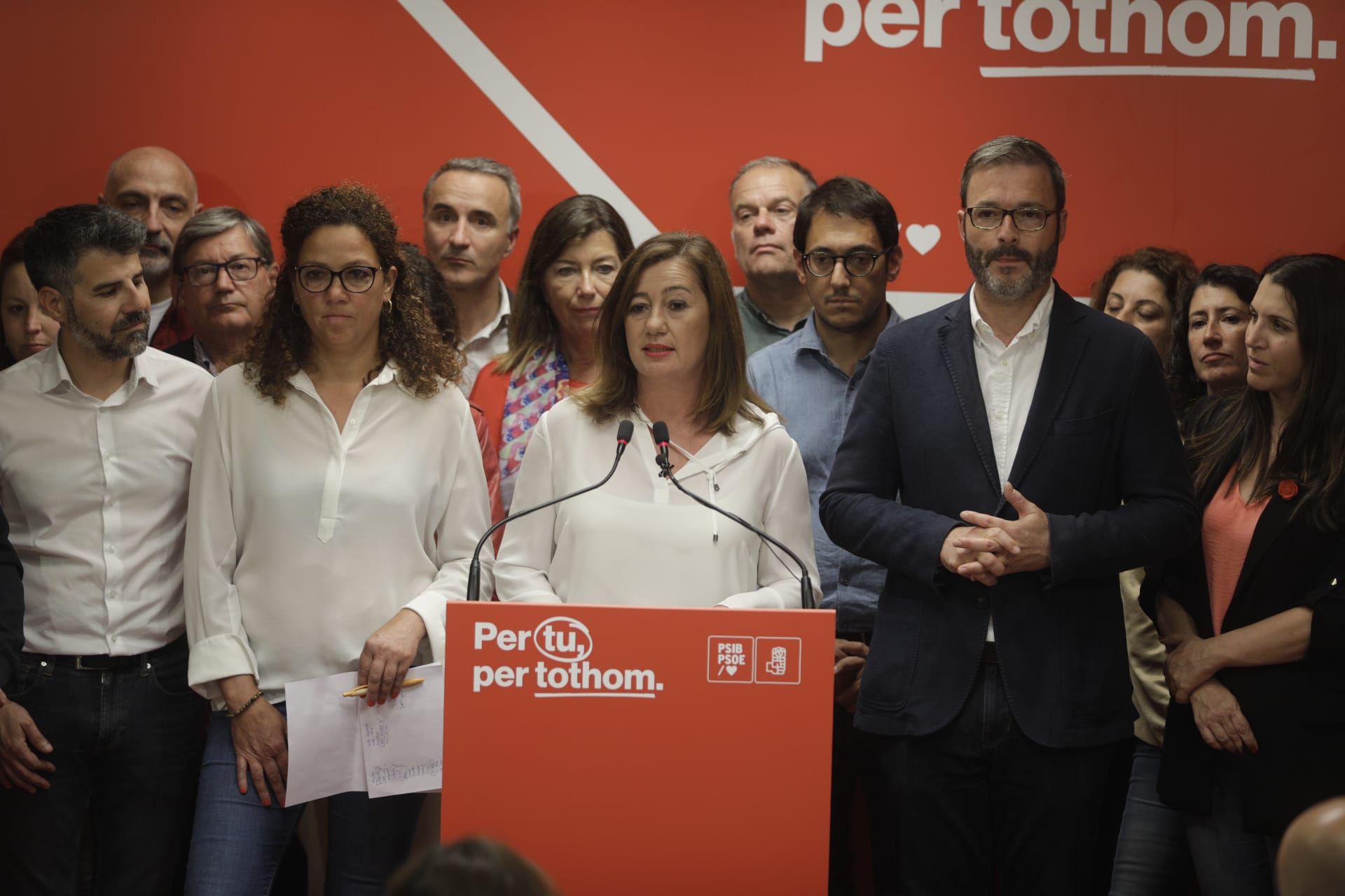 Los partidos políticos de Baleares se preparan para los resultados