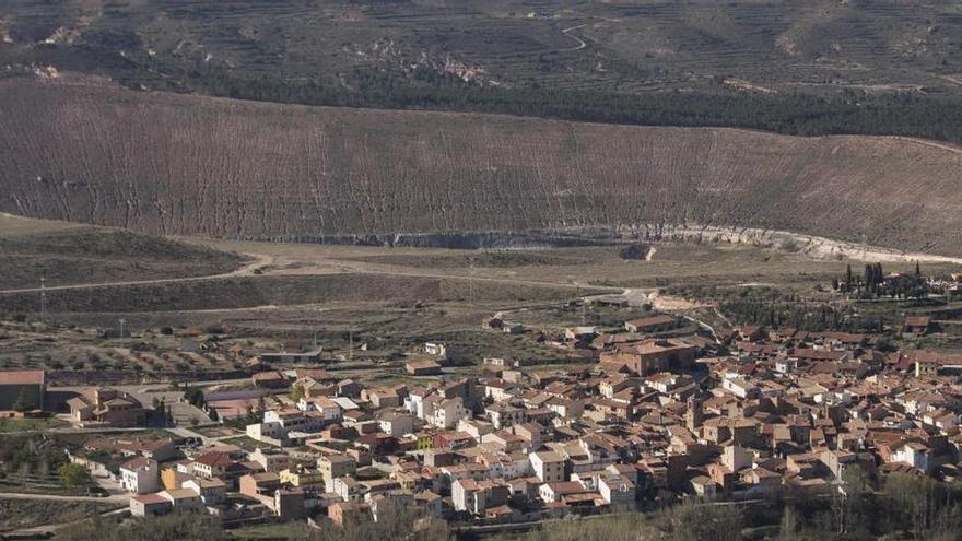 La mina está sitiada en el término municipal de la localidad turolense de Estercuel