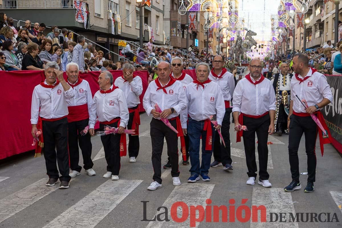 Gran desfile en Caravaca (bando Caballos del Vino)