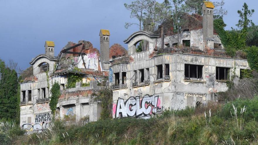 Vista de las casas Bailly, en diciembre. |   // VÍCTOR ECHAVE