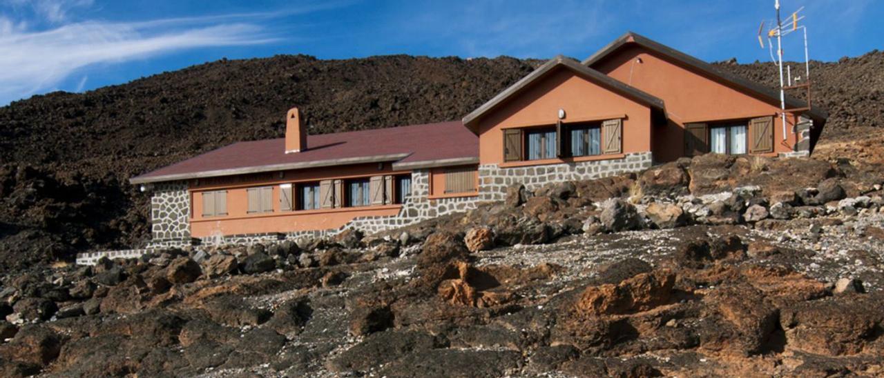 Refugio de Altavista, en el Parque Nacional del Teide.