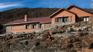 Refugio de Altavista, en el Parque Nacional del Teide.