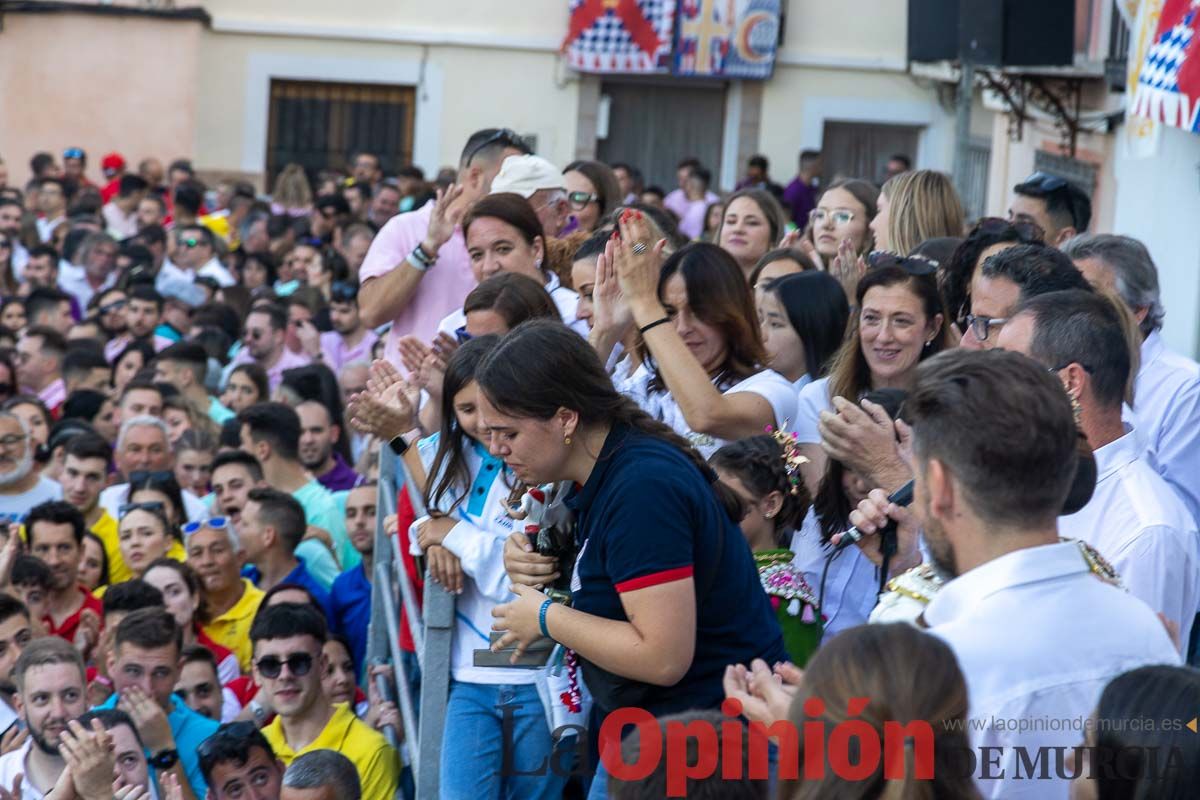 Entrega de premios del concurso morfológico de los Caballos del Vino de Caravaca